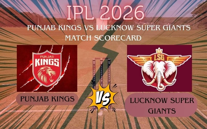 Punjab Kings vs Lucknow Super Giants Match Scorecard