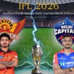 Sunrisers Hyderabad vs Delhi Capitals Match Scorecard