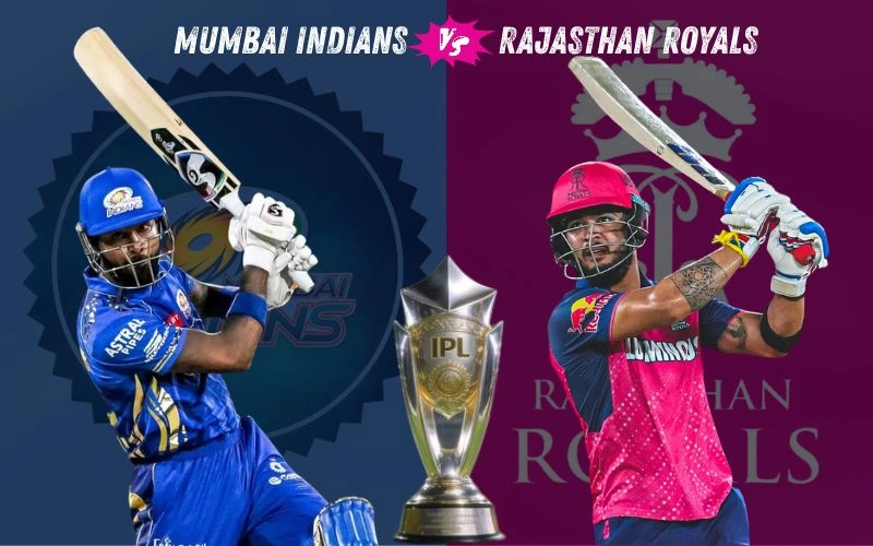 मुंबई इंडियन्स वि राजस्थान रॉयल्स सामन्याचे स्कोअरकार्ड