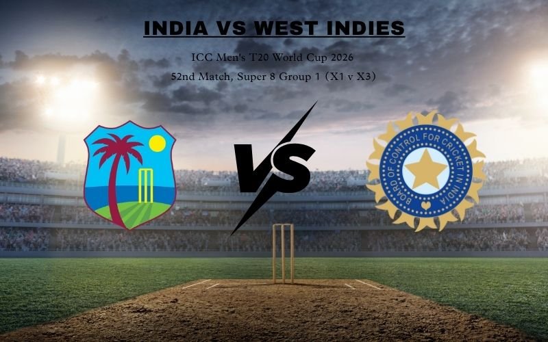 India National Cricket Team vs West Indies Cricket Team Match Scorecard