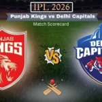 Punjab Kings vs Delhi Capitals Match Scorecard