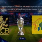 Royal Challengers Bengaluru vs Chennai Super Kings Match Scorecard