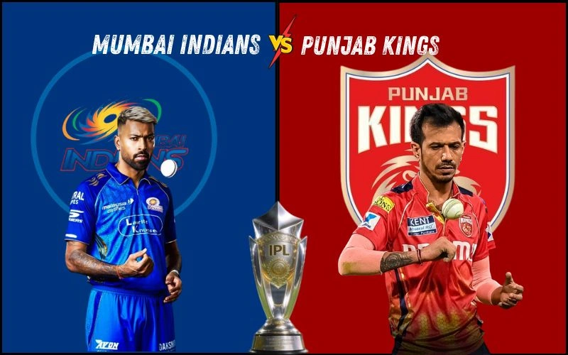 Mumbai Indians vs Punjab Kings Timeline