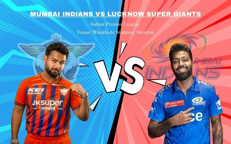 लखनौ सुपर जायंट्स वि मुंबई इंडियन्स सामन्याचे स्कोअरकार्ड