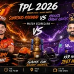 Sunrisers Hyderabad vs Kolkata Knight Riders Match Scorecard
