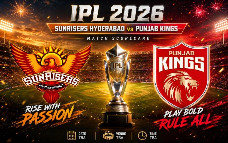 Sunrisers Hyderabad vs Punjab Kings Match Scorecard