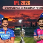 Delhi Capitals vs Rajasthan Royals Timeline