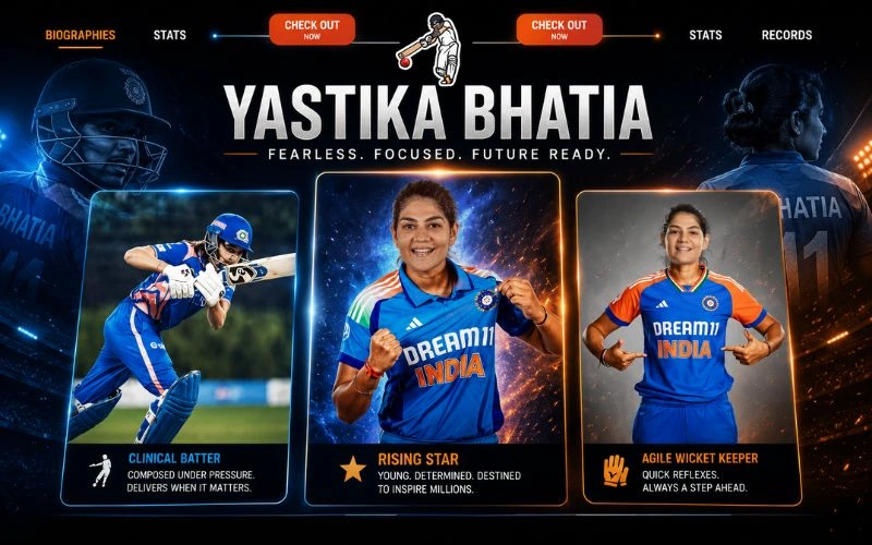 Yastika Bhatia Stats