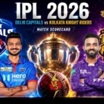 Delhi Capitals vs Kolkata Knight Riders Match Scorecard