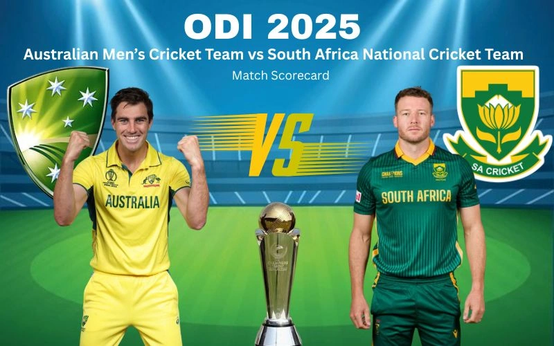Australian Men’s Cricket Team vs South Africa National Cricket Team Match Scorecard