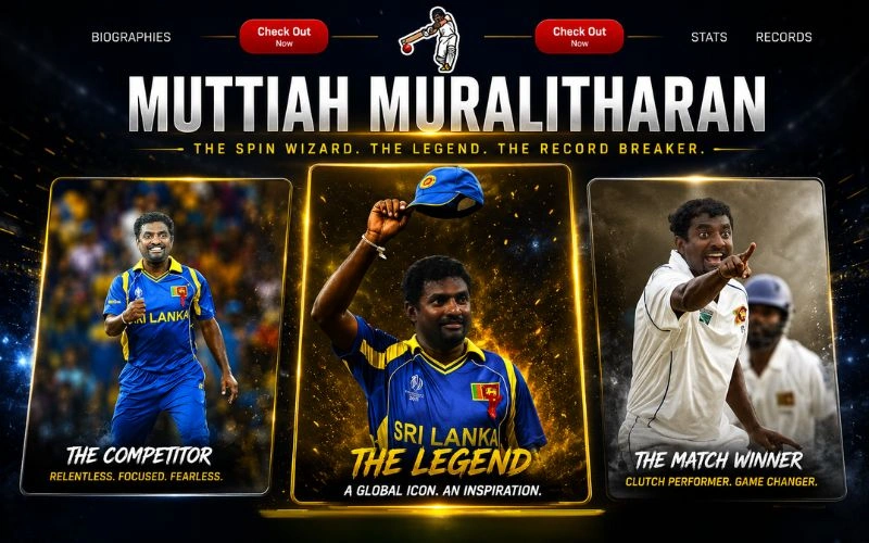Muttiah Muralitharan Stats