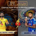 Chennai Super Kings vs Mumbai Indians Match Scorecard