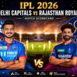Delhi Capitals vs Rajasthan Royals Match Scorecard