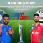 India National Cricket Team vs Oman National Cricket Team Match Scorecard