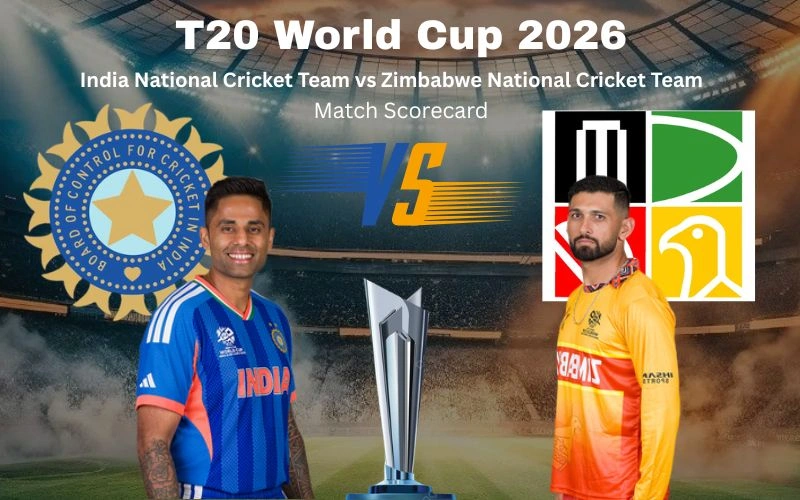 India National Cricket Team vs Zimbabwe National Cricket Team Match Scorecard