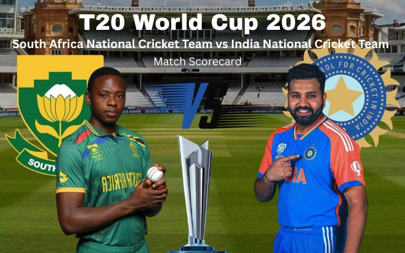 South Africa National Cricket Team vs India National Cricket Team Match Scorecard
