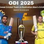 India National Cricket Team vs Australian Men’s Cricket Team Match Scorecard