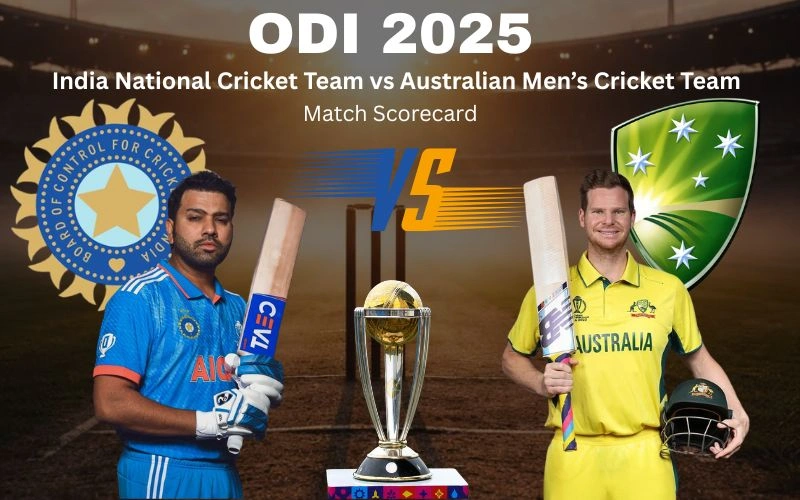 India National Cricket Team vs Australian Men’s Cricket Team Match Scorecard