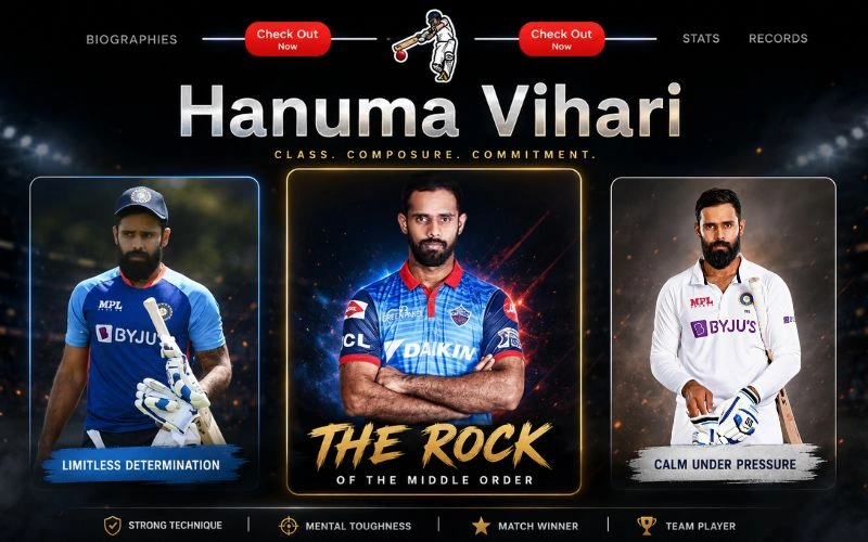 Hanuma Vihari Stats