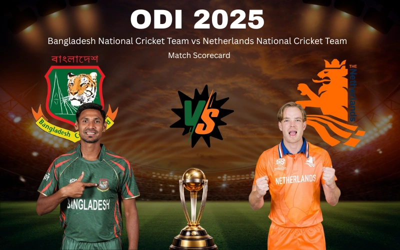 Bangladesh National Cricket Team vs Netherlands National Cricket Team Match Scorecard: Bangladesh’s Dominant 8-Wicket Victory Explained Bangladesh National Cricket Team vs Netherlands National Cricket Team Match Scorecard: Bangladesh’s Dominant 8-Wicket Victory Explained