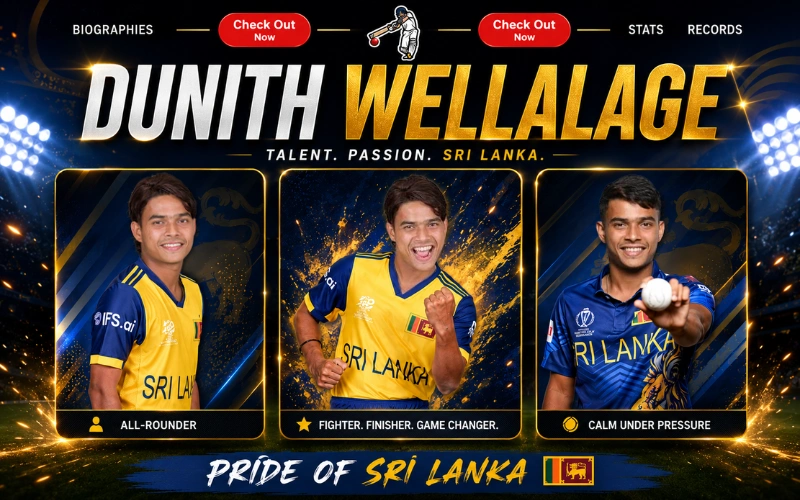 Dunith Wellalage Stats: Complete Career Records, Family Story and 2026 Performance Guide Dunith Wellalage Stats: Complete Career Records, Family Story and 2026 Performance Guide