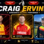 Craig Ervine Stats: Complete Test, ODI, T20I Records and Career Achievements Explained